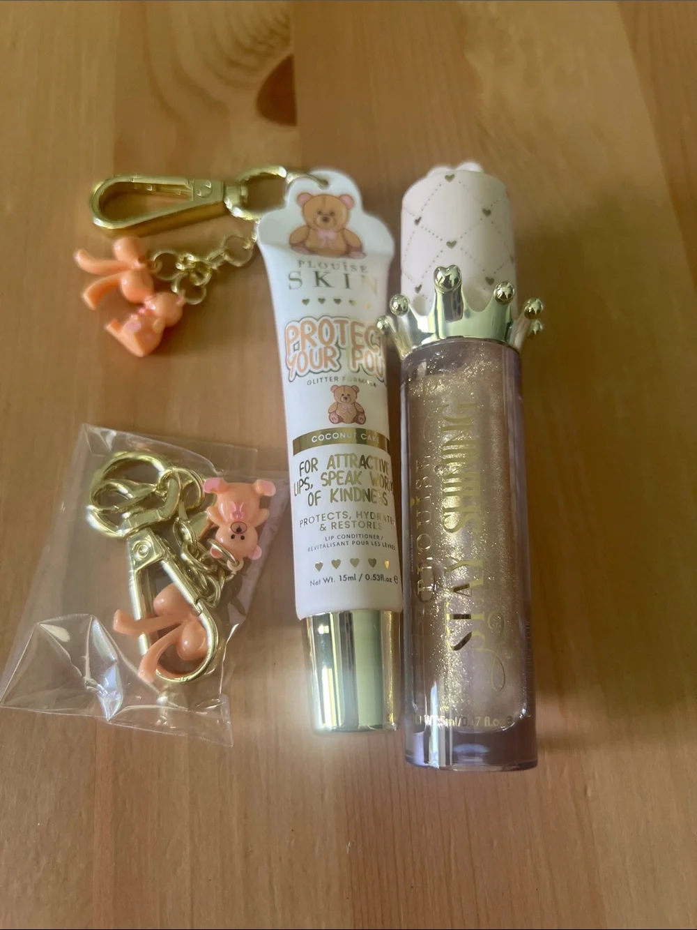 PLouise Protect Your Pout Lip Conditioner and Lip Oil in Coconut Cake